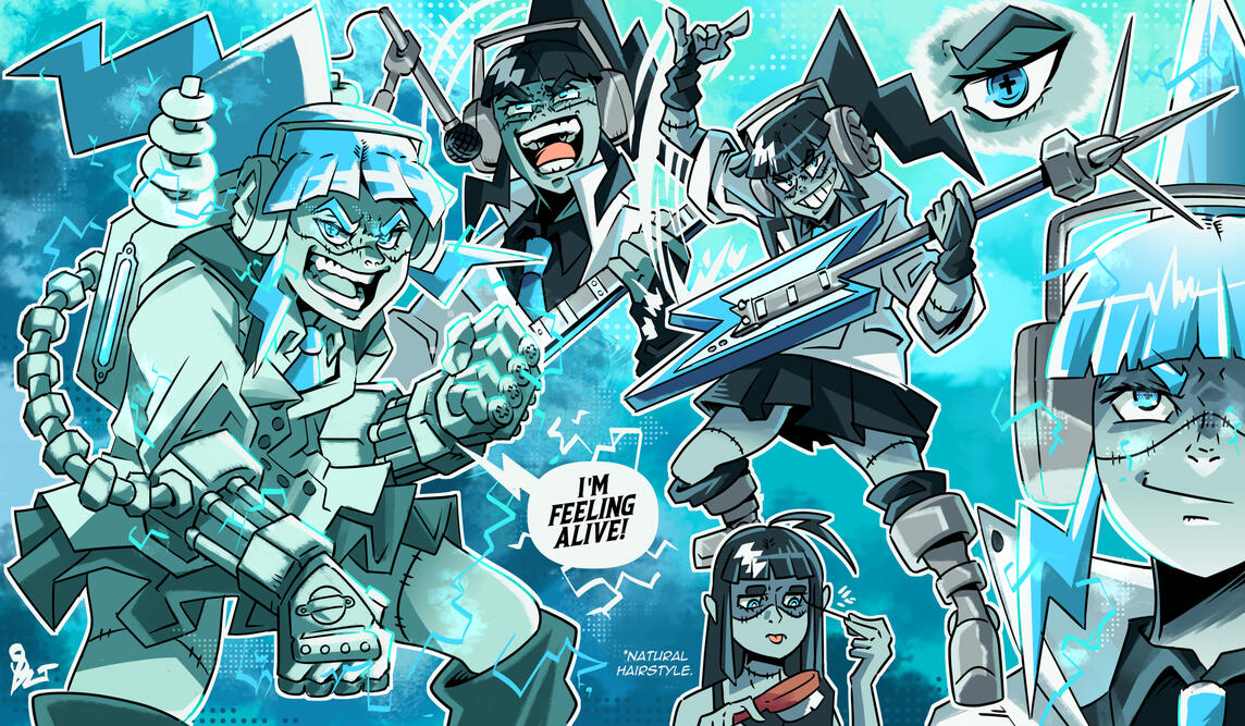 "Franklyn Stine" - Reference Sheet Work