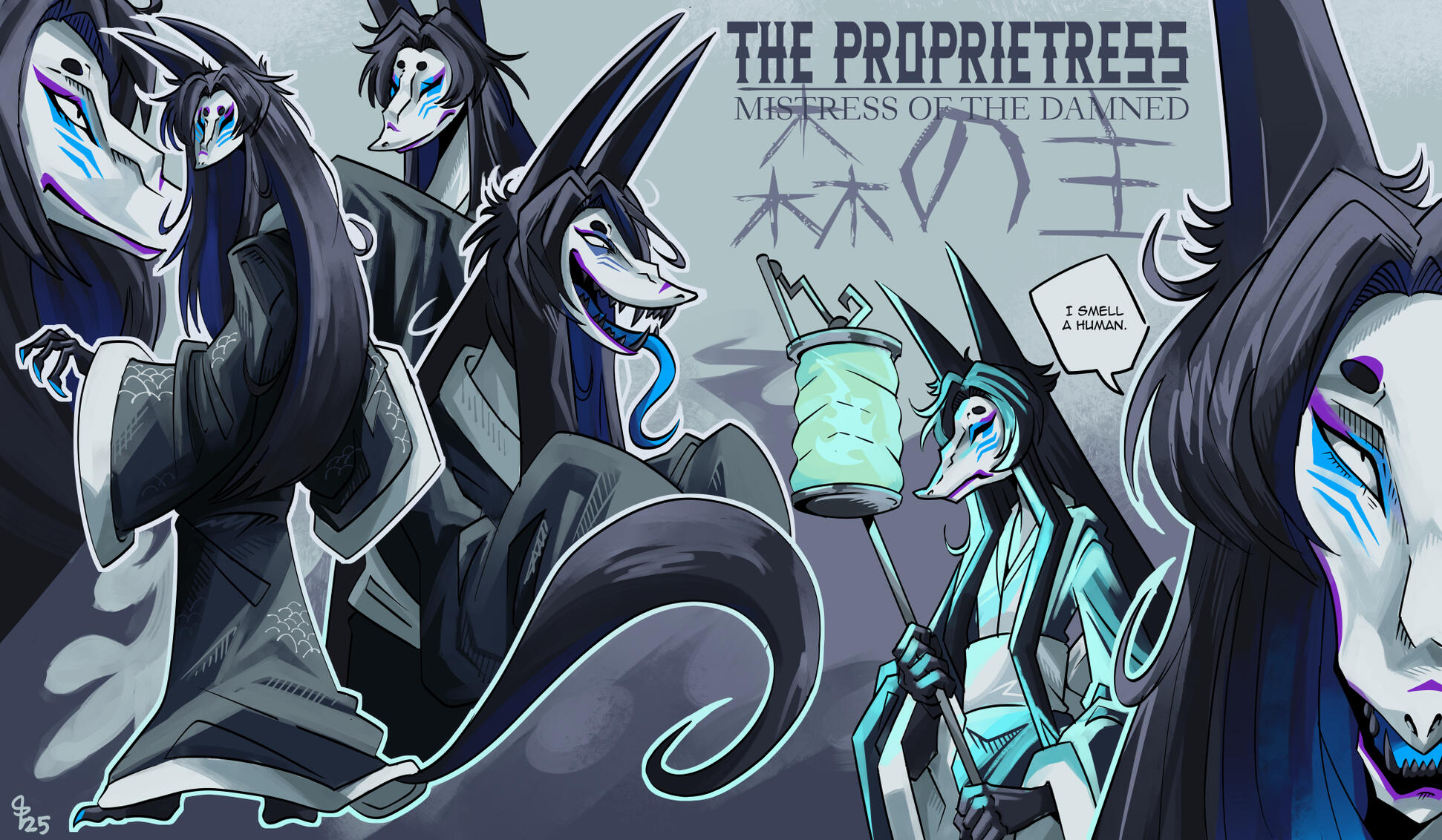 Reference Sheet for Moribund Medley, "Inunaki Festival"