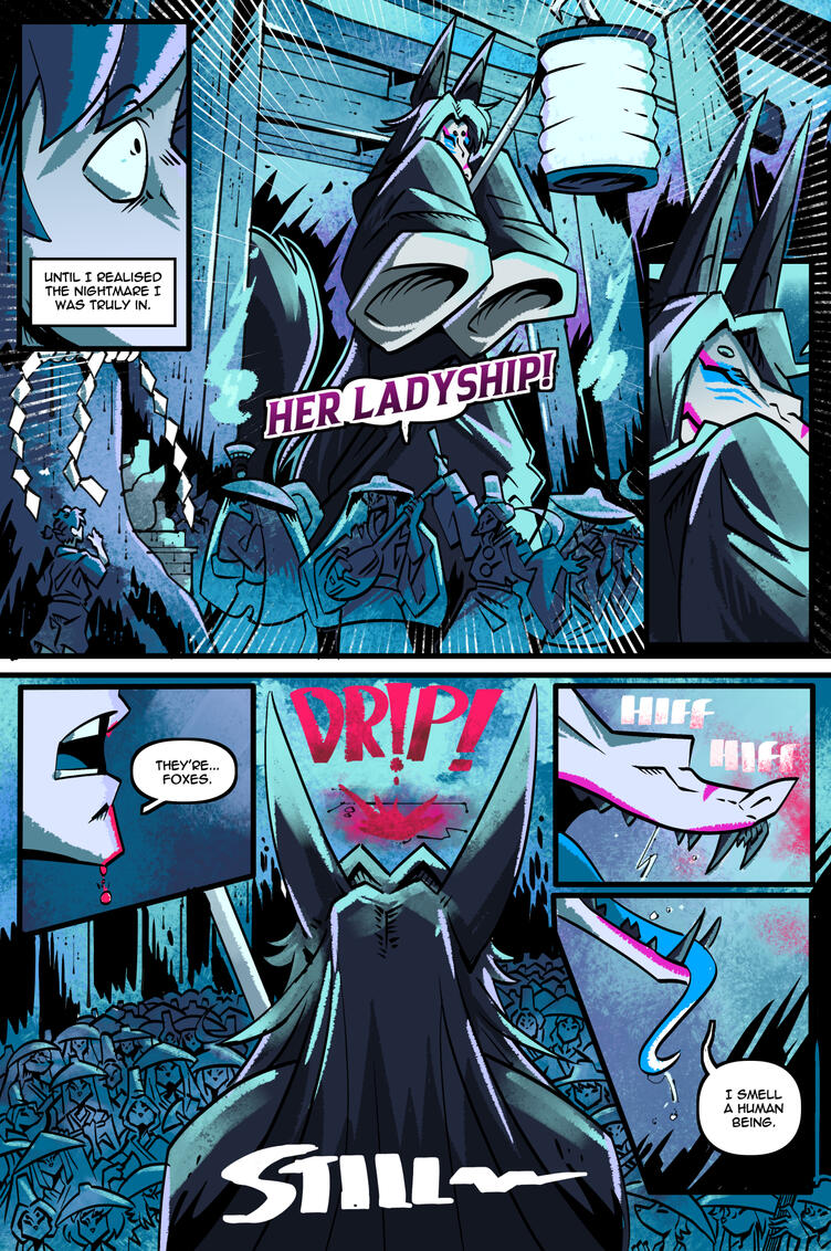 Page 5 for Moribund Medley, "Inunaki Festival"