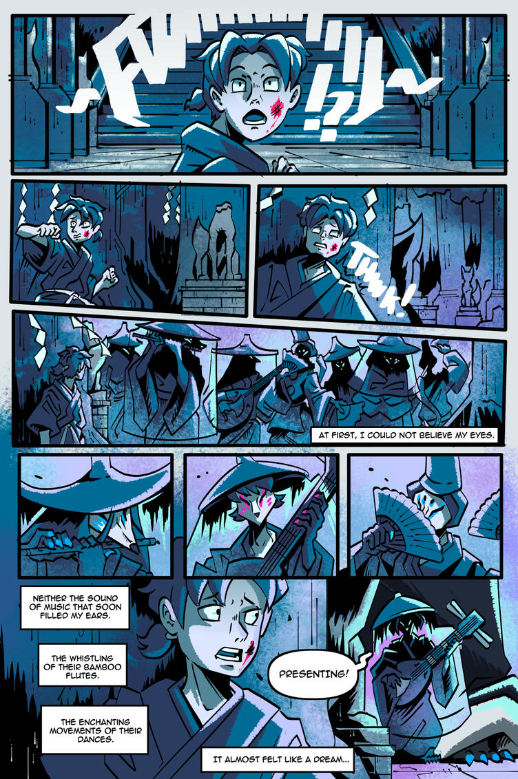 Page 4 for Moribund Medley, "Inunaki Festival"