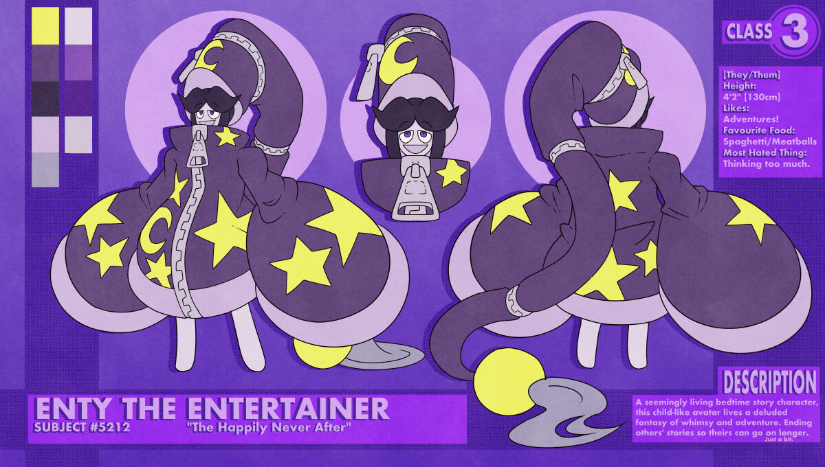 Character Reference Sheet for Midwich Valley Original Character Tournament [2022-2023]