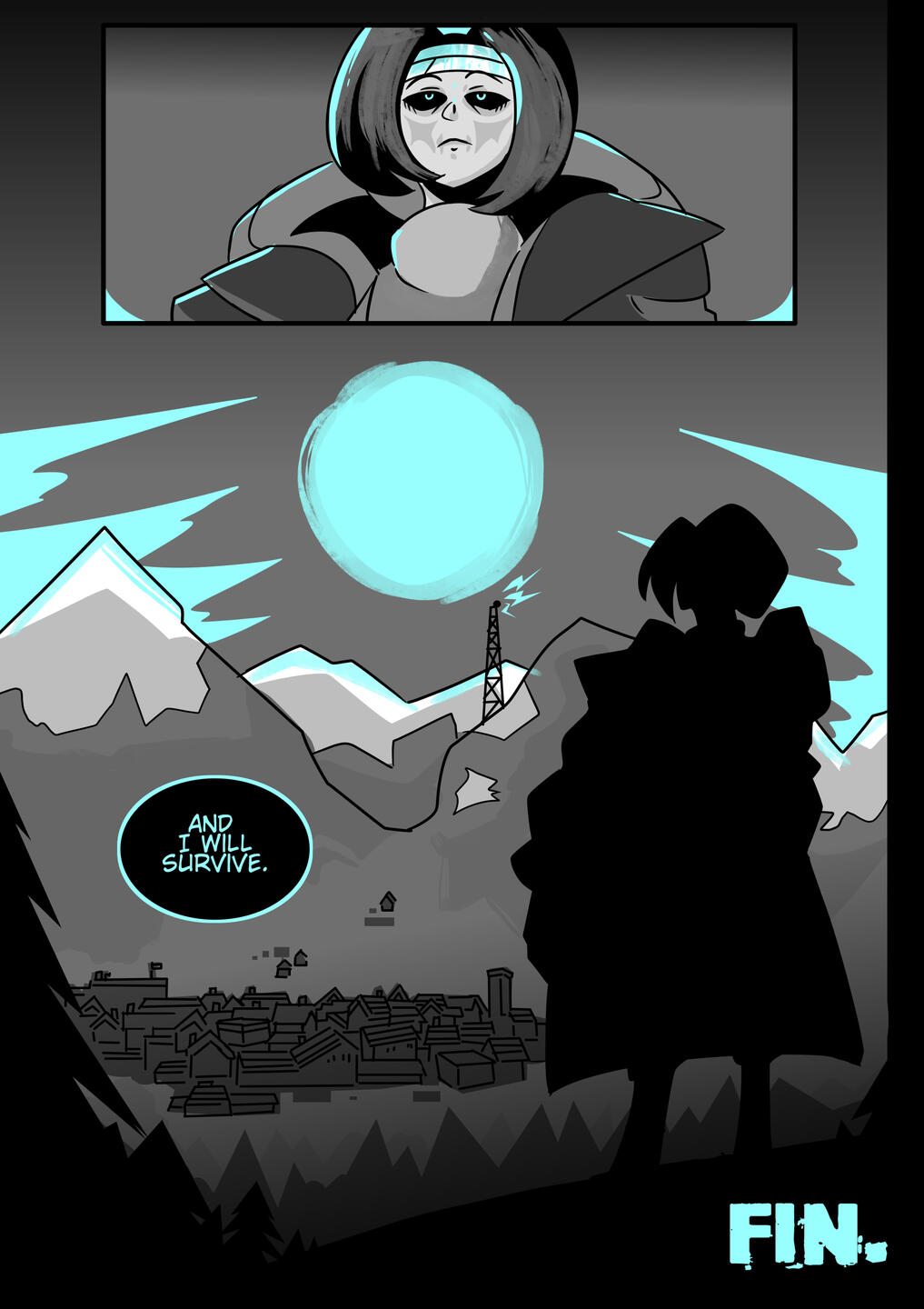 Comic Page Audition for Zombie Escape [2023]