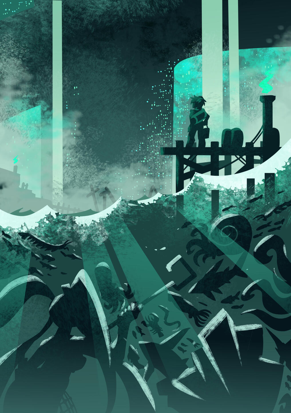 Promotional Art for The Millennium Tide Original Character Tournament [2024-2025]